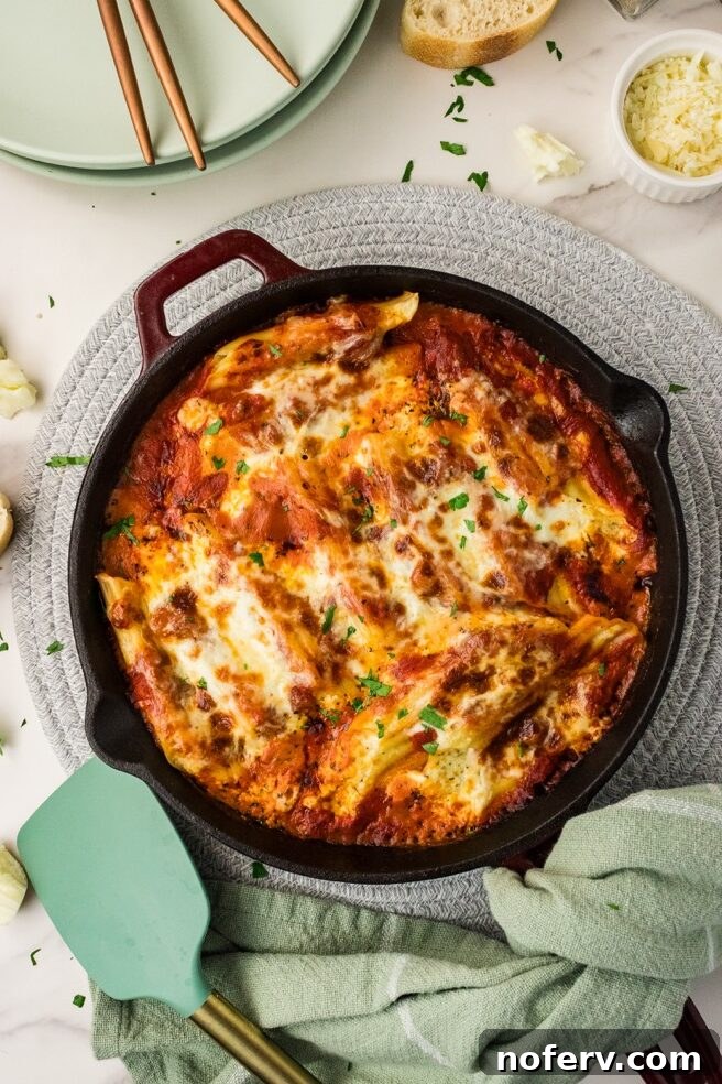 baked manicotti