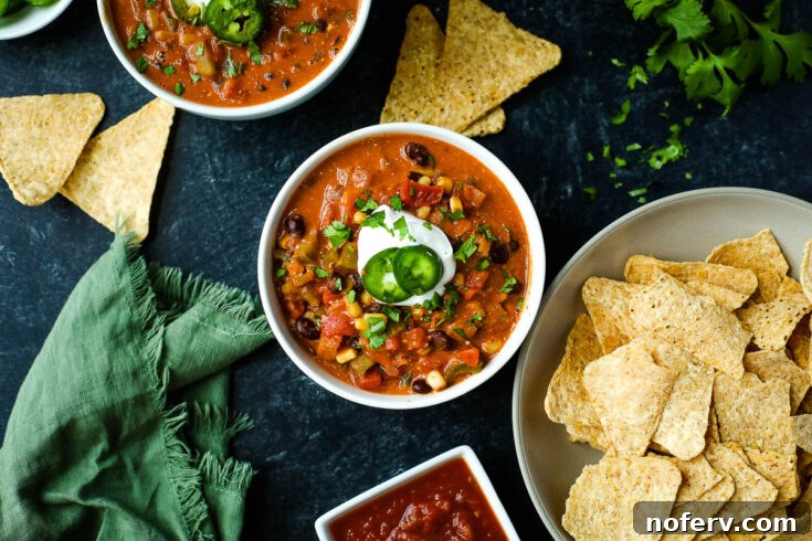 Instant Pot Enchilada Soup